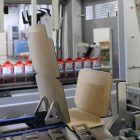 Automata dobozoló gép SMIPACK WPS közelről – Mű-Pack