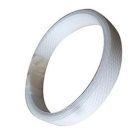 PP pántszalag tekercs fehér 15x0,65 mm közelről – Mű-Pack