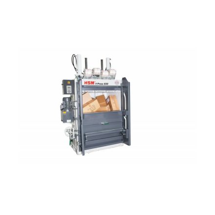 Hulladékbálázó gép HSM V-Press 830 plus – Mű-Pack