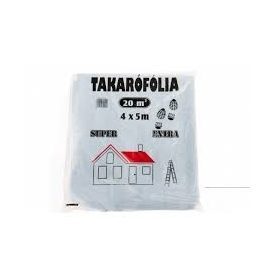 Takarófólia 4m x 5m/ 40 mikron 
