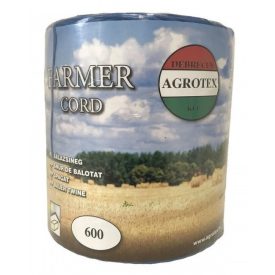 PP kötözőzsineg gombolyag PP natúr - kék 600 m / kg vékony – Mű-Pack