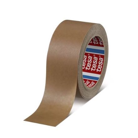 Papír ragasztószalag tekercs 75x50 TESA 4313 oldalnézetből – Mű-Pack