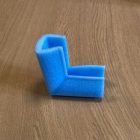PE (habosított) sarokvédő elem "L" 35-45