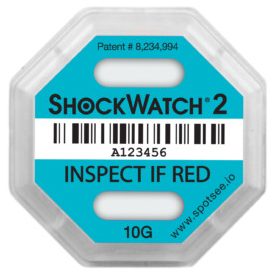 Shockwatch 2 ütődés jelző /10G (KÉK)
