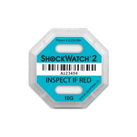 Shockwatch 2 ütődés jelző /10G (KÉK)