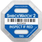 Shockwatch 2 ütődés jelző /15G (Sötétkék)