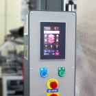 Raklapfóliázó gép ISG E-WRAP 1000 B Félautomata felülnézetből – Mű-Pack